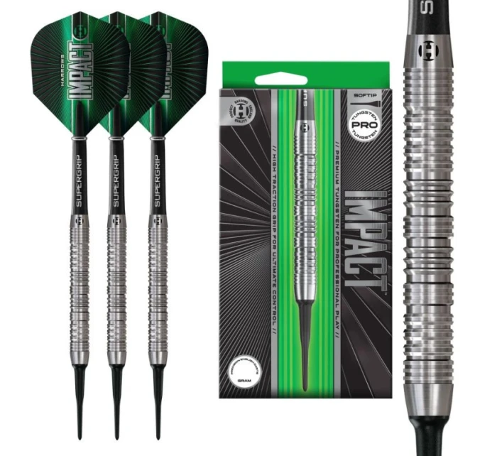 Šipky Harrows IMPACT 70% softip Šipky Harrows IMPACT 70% softip