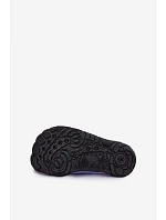 Dětské boty na suchý zip  Fialové model 22181921 - Boto