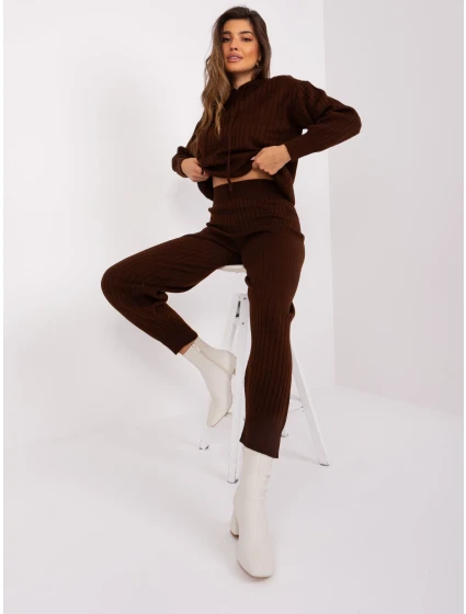 Komplet BA KMPL model 18997489 ciemny brązowy - FPrice Komplet BA KMPL model 18997489 ciemny brązowy - FPrice