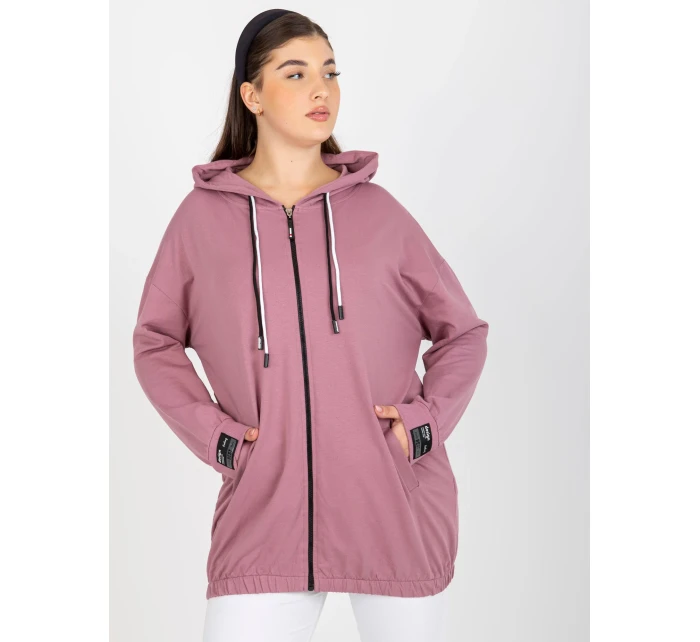 Mikina RV BL 8277.28 tmavě růžová