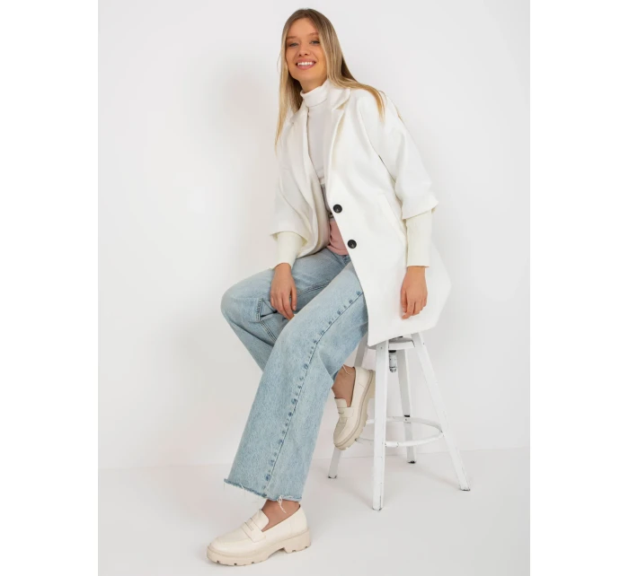 Dámský kabát TW CZ BI 2021799.51 ecru - FPrice