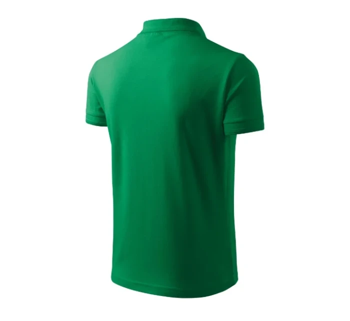 Pique Polo polokošile pánská středně zelená