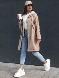 Dámská bunda parka MODERN LOOK béžová FashionStreet TY4396