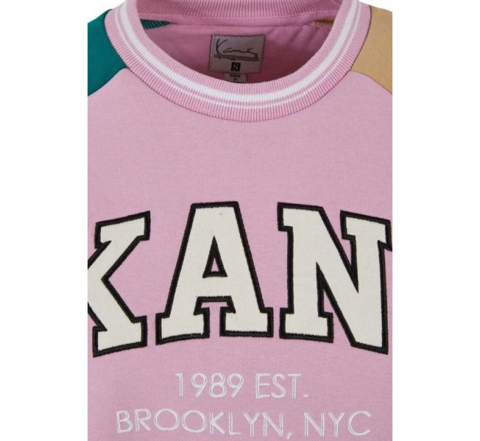 Pánské tričko Karl Kani Serif Block College Crew Neck W 6120154