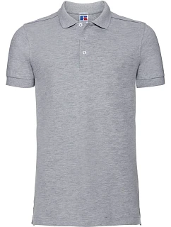 Pánské elastické piqué polo 10. light oxford model 22473887 - Russell Athletic