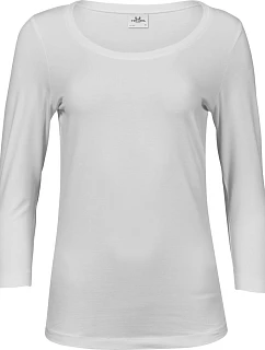 TJ 460 Dámské elastické tričko s 3/4 rukávem model 22497098 white - Tee Jays