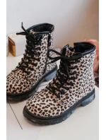 Dětské Botky s Zipem Bežové model 21636505 - Boto Dětské Botky s Zipem Bežové model 21636505 - Boto