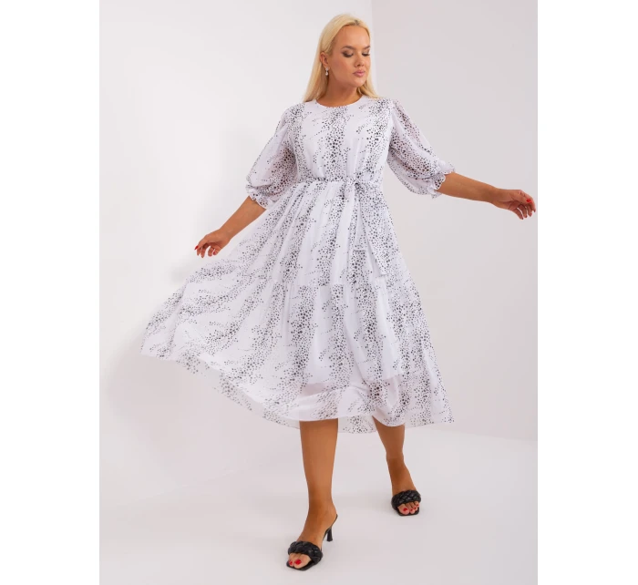 LK SK šaty 509344.37 bílá a černá