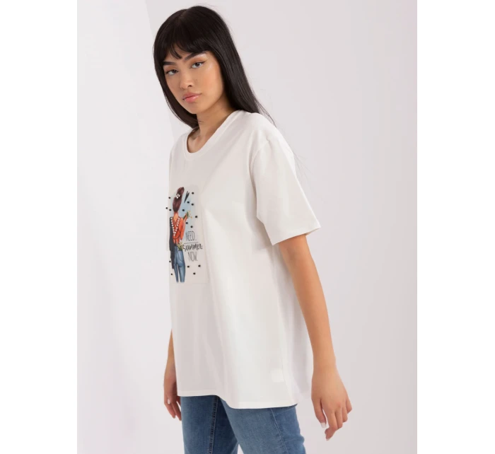 Tričko LK TS 509353.25P ecru