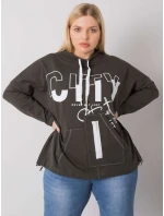 Mikina RV BL 7166.78P tmavá khaki Mikina RV BL 7166.78P tmavá khaki