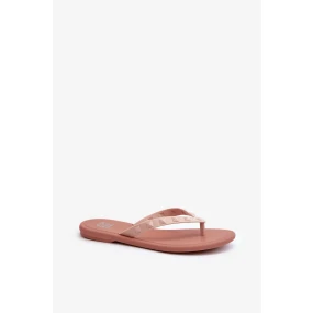 Dámské ploché flexibilní žabky ZAXY Růžové