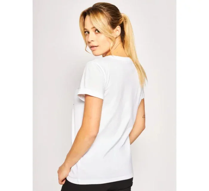 Dámské tričko bílá model 9012559 - Emporio Armani Dámské tričko bílá model 9012559 - Emporio Armani