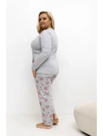 ~Piżama Plus Size model 221194 Forever Pink ~Piżama Plus Size model 221194 Forever Pink