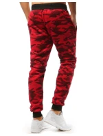 Pánské červené teplákové kalhoty moro FashionStreet UX3514