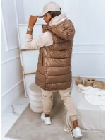 Dámská velbloudí vesta ARAS FashionStreet TY2852 Dámská velbloudí vesta ARAS FashionStreet TY2852
