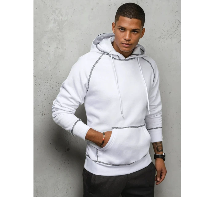 Pánská bílá mikina Dstreet model 21967203 - FashionStreet Pánská bílá mikina Dstreet model 21967203 - FashionStreet