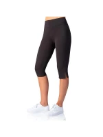 Dámské bavlněné capri RELAX & GO COTTON CAPRI - BELLINDA - černá