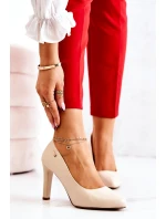 Dámské lodičky béžové Campbell