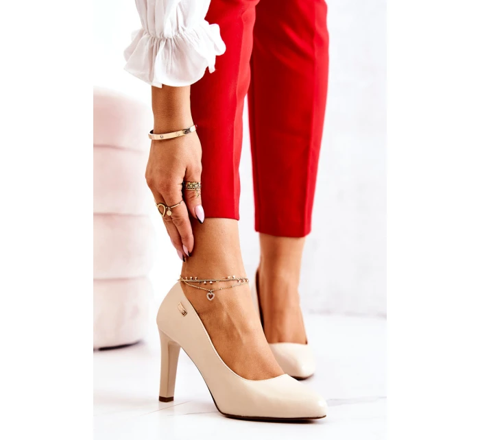 Dámské lodičky béžové Campbell