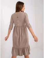 Šaty RV SK 7554.74P tmavě lila