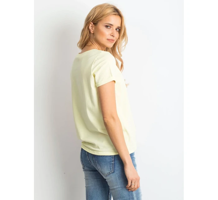Tričko RV TS 4838.13P jasně žlutá