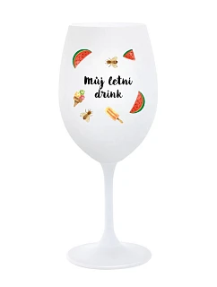 Personalizovaná sklenice s letním mixem