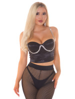 Sexy Koucla Crop Top with Glitter model 19632514 - Style fashion