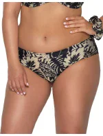 Dámské plavkové kalhotky brazilky SF model 20497977 Mocca s černou - Ava