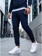 Pánské tmavě modré tepláky Dstreet model 21967443 - FashionStreet Pánské tmavě modré tepláky Dstreet model 21967443 - FashionStreet