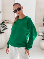 Dámská mikina CALIFORNIA DREAM zelená FashionStreet BY1196