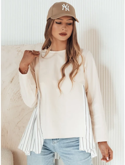 Dámská mikina FUNIL béžová FashionStreet BY1271