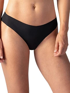 Dámské bezešvé kalhotky INVISIBLE BRAZILIAN - BELLINDA - černá