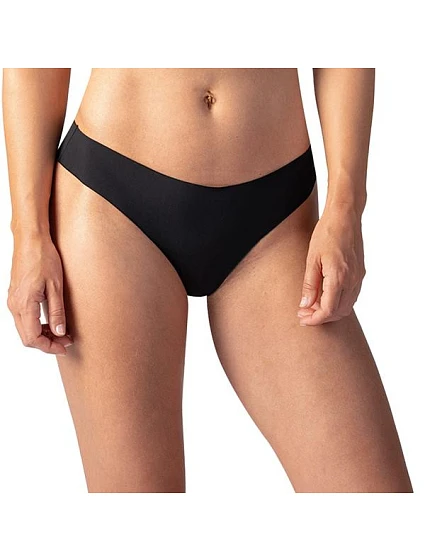 Dámské bezešvé kalhotky model 22047451 BRAZILIAN černá - Bellinda Dámské bezešvé kalhotky model 22047451 BRAZILIAN černá - Bellinda