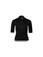 Cyklistické tričko POC W's Thermal Lite Jersey, černé