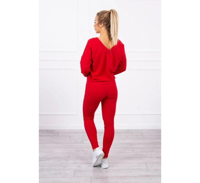 Zirkonová sada panther červená