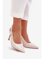 Lakované Lodičky S  A  Světle Béžové model 21702677 - Boto