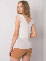 Dámský top DHJ TP 13317.25P bílá