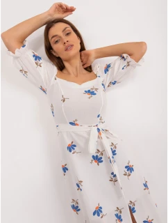 Šaty LK SK 508964 3.95 bílá a modrá
