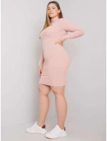 RV SK šaty model 16974051 světle růžová - FPrice RV SK šaty model 16974051 světle růžová - FPrice