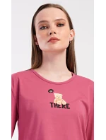 Dámské pyžamo dlouhé Pink model 20848216 - Vienetta