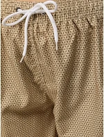 męskie wzorzyste beżowe model 22221758 - FashionStreet męskie wzorzyste beżowe model 22221758 - FashionStreet