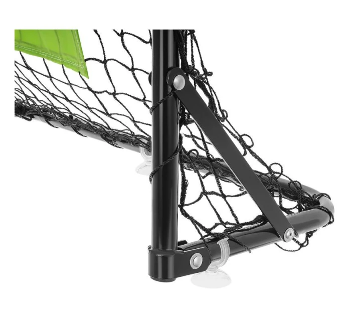 SADA 2 KOVOVÝCH BRANEK SE SÍTÍ A PUMPIČKOU NA MÍČE 60X45X24CM ENERO SADA 2 KOVOVÝCH BRANEK SE SÍTÍ A PUMPIČKOU NA MÍČE 60X45X24CM ENERO