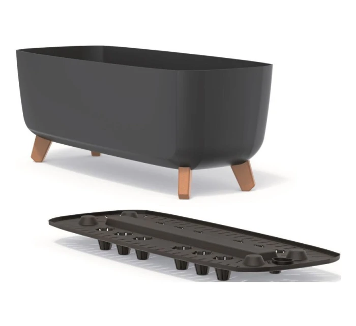 GRACIA CASE 58x24CM ANTHRACITE Dětské hrnce