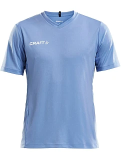 Craft Teamwear Squad Go Jersey Solid M Pánské sportovní tričko s výstřihem do V 82.5560 mff blue