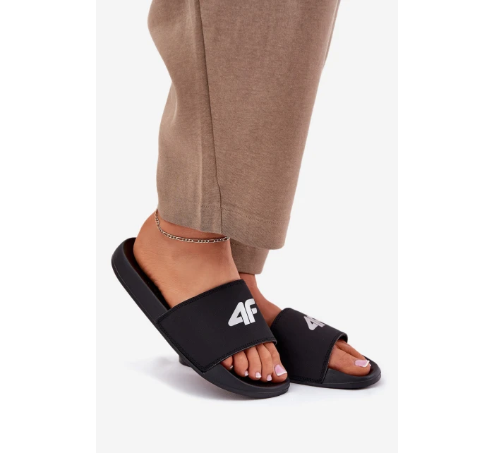 Dámské Pantofle Černé model 21695508 - 4F Dámské Pantofle Černé model 21695508 - 4F