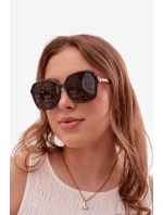 Dámské sluneční brýle se model 22031611 kamínky Černé - Boto