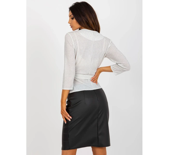 Dámská halenka LK BZ 507364.87P ecru - FPrice