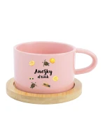 Personalizovaný keramický hrníček Makronka s letním mixem 