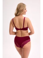 Dámské kalhotky Jovana 1313 Bordó - Gaia
