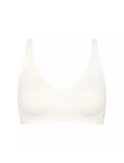 Dámská podprsenka ZERO Feel Bliss Soft bra - WHITE - ecru 00GZ - SLOGGI